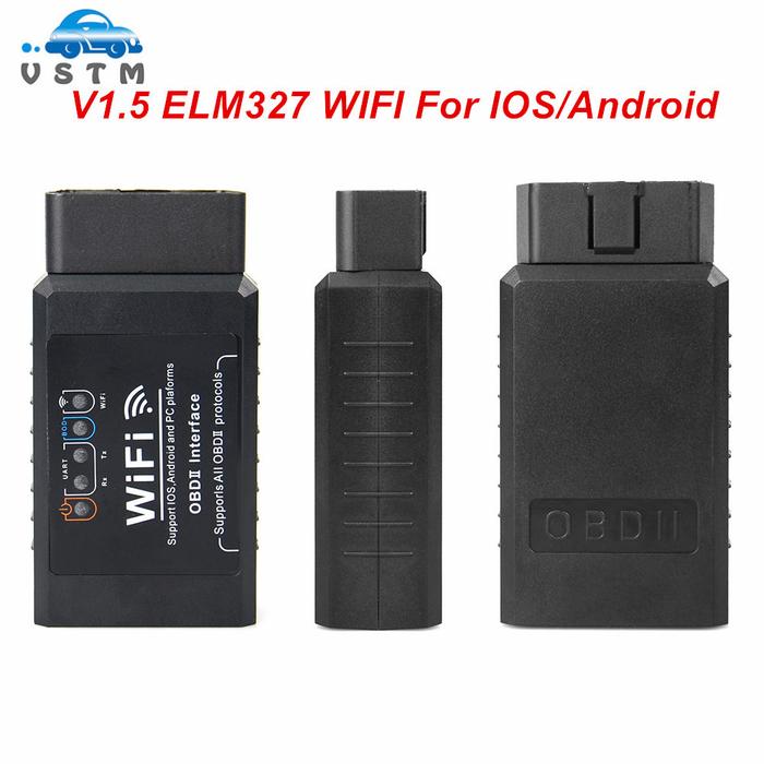 2021 Newest ELM 327 V1.5 OBD2 WIFI USB ScannerOBD 2 OBD2
