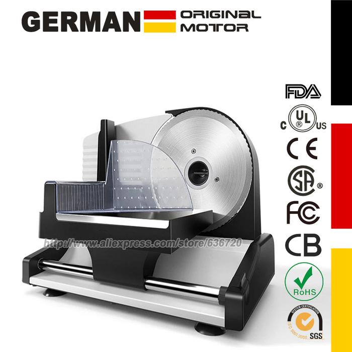 Meat Slicer, 200W Electric Deli Food Meat Slicer with 1 Removable