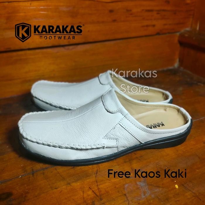 Baru Sepatu Pria Model Sandal Kulit Asli Masa Kini