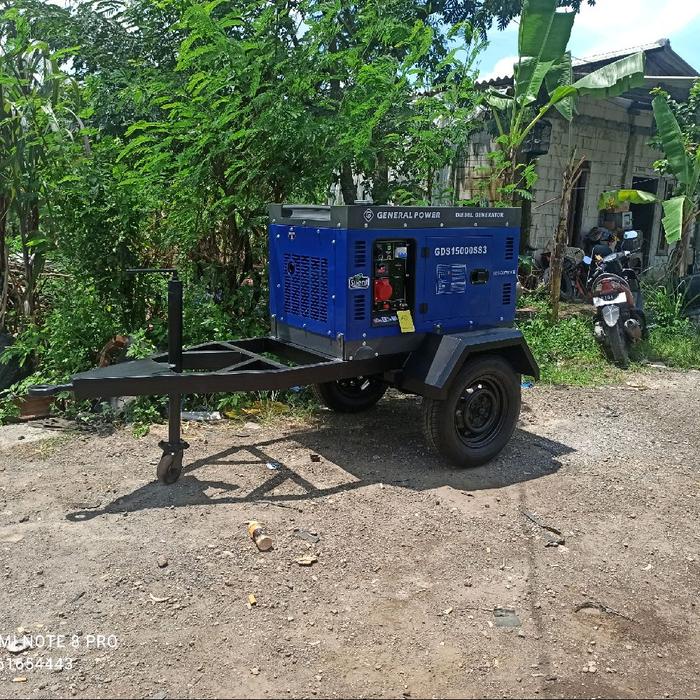 Pangkon/dudukan/anhang genset 15000