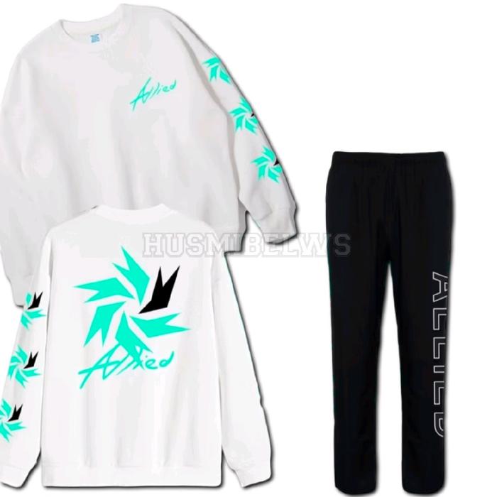 Sweater crew neck stelan zin Lee zack Lee allied manhwa outfit || HUSMIBELWS