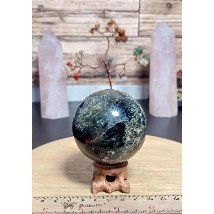 Batu Natural Asli Alam Pyrite Sphere (4)