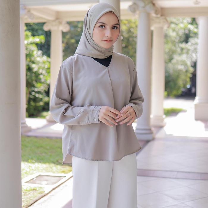 Terbaik Saqna Aryani Blouse Oversize