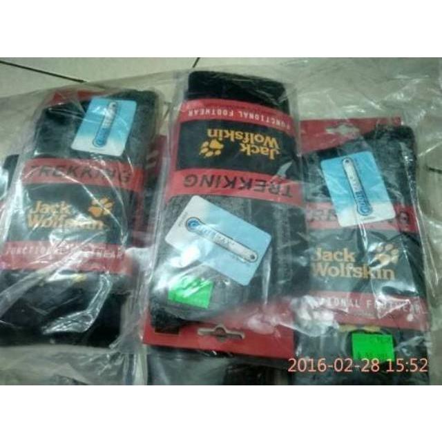 Kaos Kaki Gunung Outdoor Jws - Jack Wolfskin Cool Max