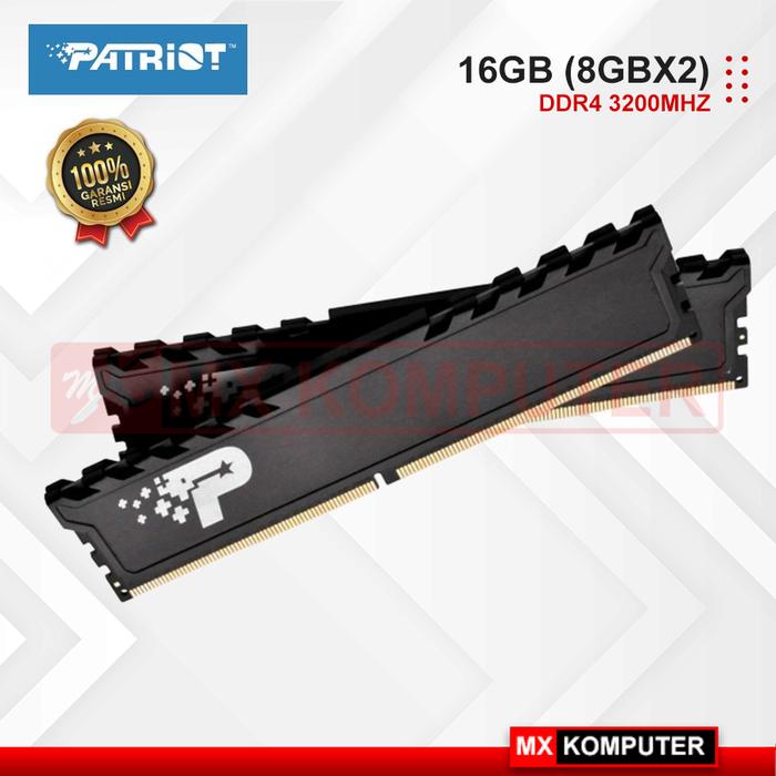 Patriot Signature Premium DDR4 16GB Kit (2x8GB) 3200MHz