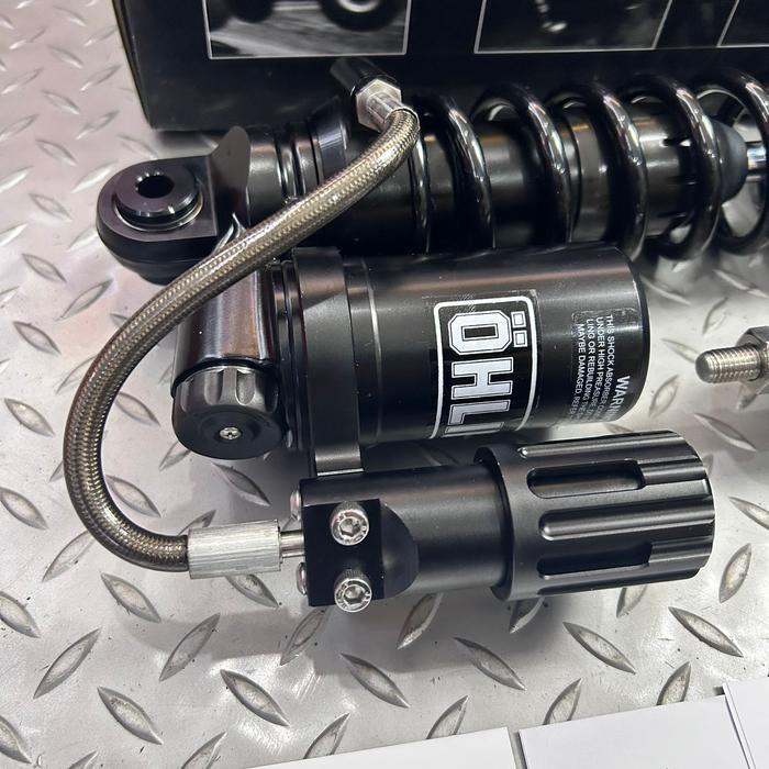 Shock Tabung Ohlins YA Series BLACK with Preload Adjuster Vespa