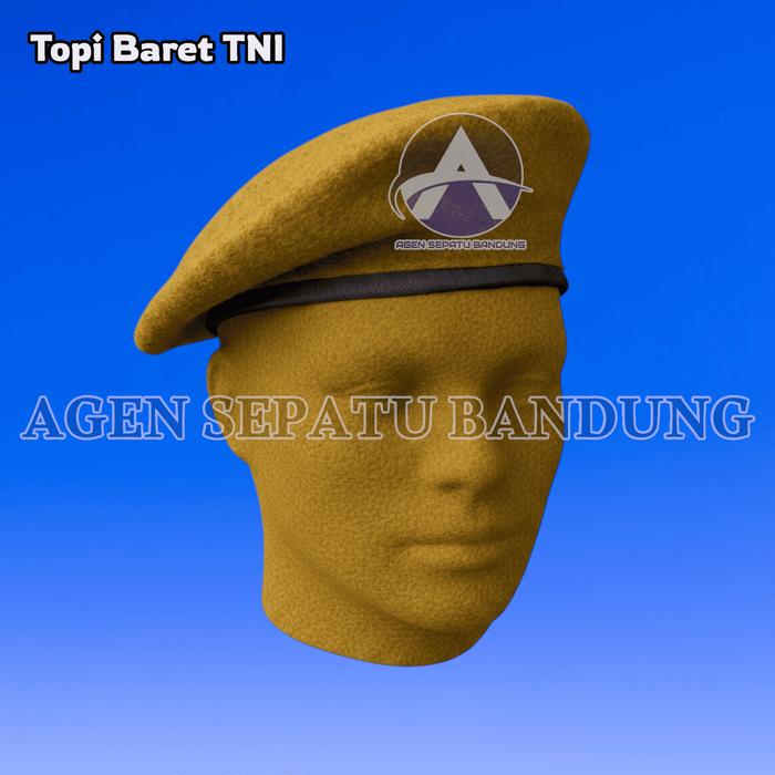 TOPI BARET LAKEN WARNA ARMED , TOPI BARET ARMED