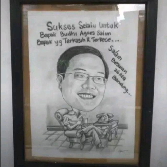 lukisan kertas atao seket jehan antik