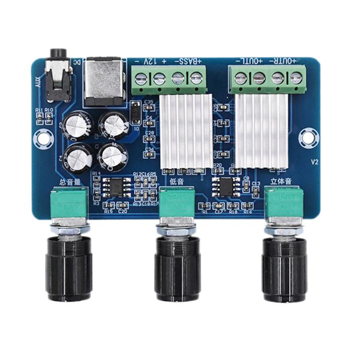 DC 12V YDA138-E DIY Digital Amplifier PCB Board 2.1 Channel HD Sound