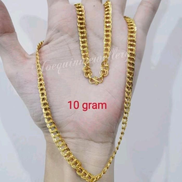Kalung dobel donat dewasa 10gram