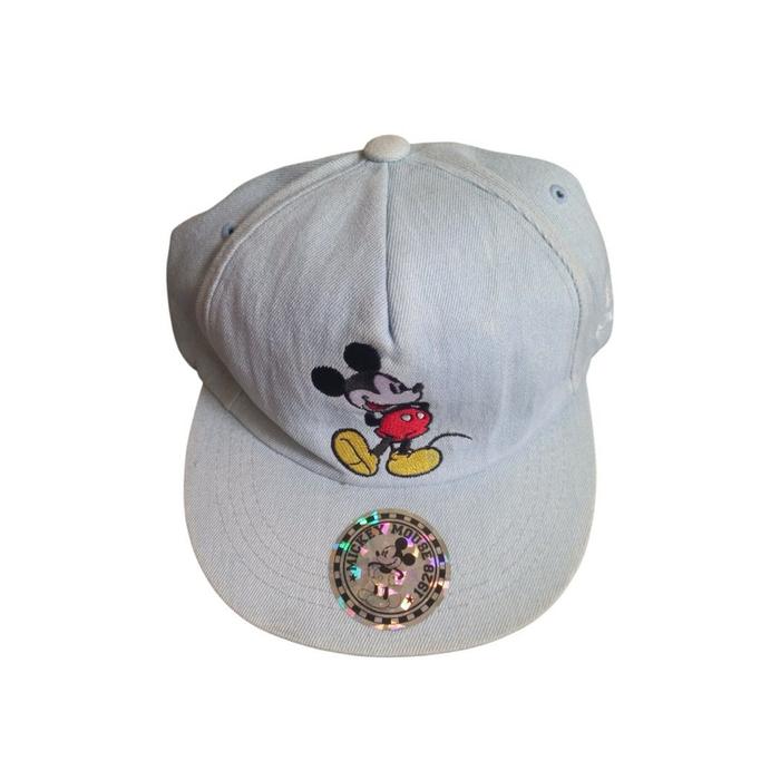 Topi Snapback Denim Disney Mickey Second Original