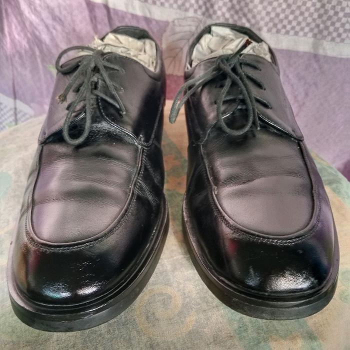 Sepatu pantofel ECCO full black