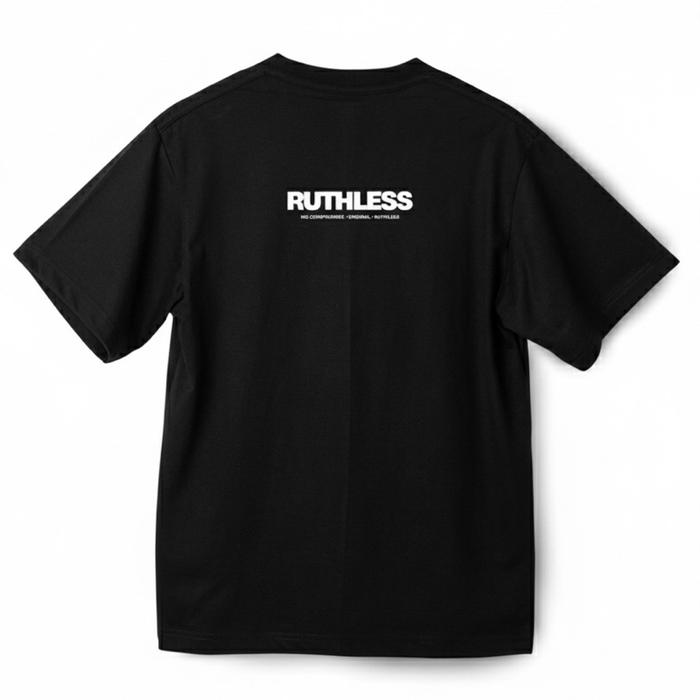 RUTHLESS WEAR - Basic Black Tshirt Ruthless Kaos Unisex