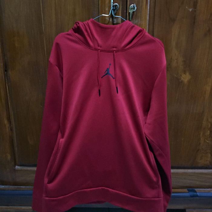 Jaket Hoodie Jordan Merah