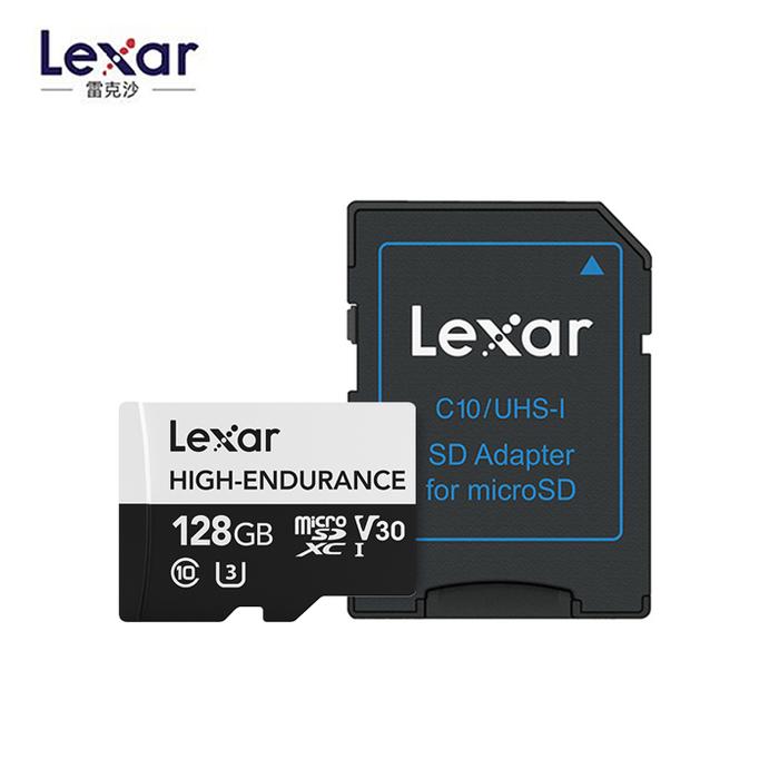 Lexar 32/64/128GB MicroSD C10 U3 car driving recorder monitoring