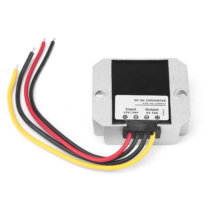 DC 12V/24V to 5V 10A 50W Converter Voltage Regulator Step-Down Module