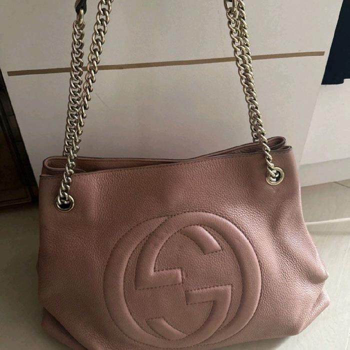 GUCCI SOHO HOBO NUDE PRELOVED