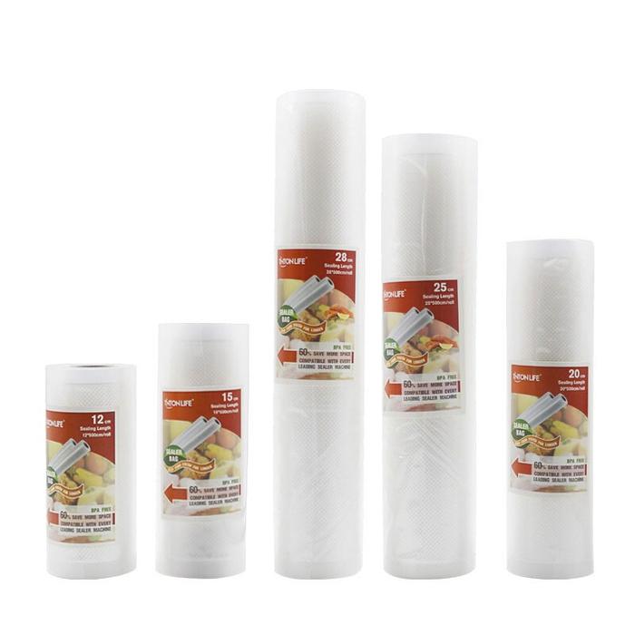 Food Vacuum Sealer Storage Saver Bags Vacuum Plastic Rolls 5 Size