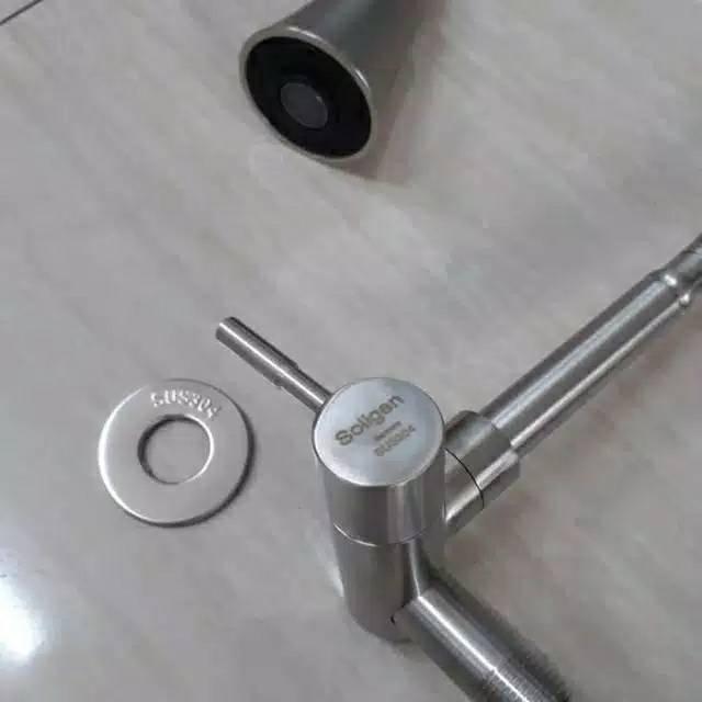 Kran Angsa Flexible /kran sink Soligen /kran dapur stainless sus 304