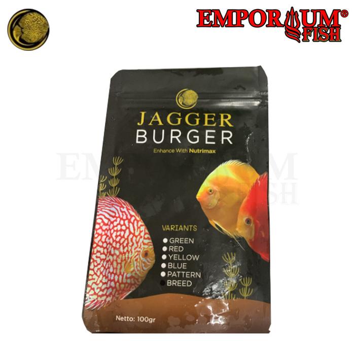 Jagger Burger Breed with Nutrimax 100gr - Burger Discus Breed with Nutrimax