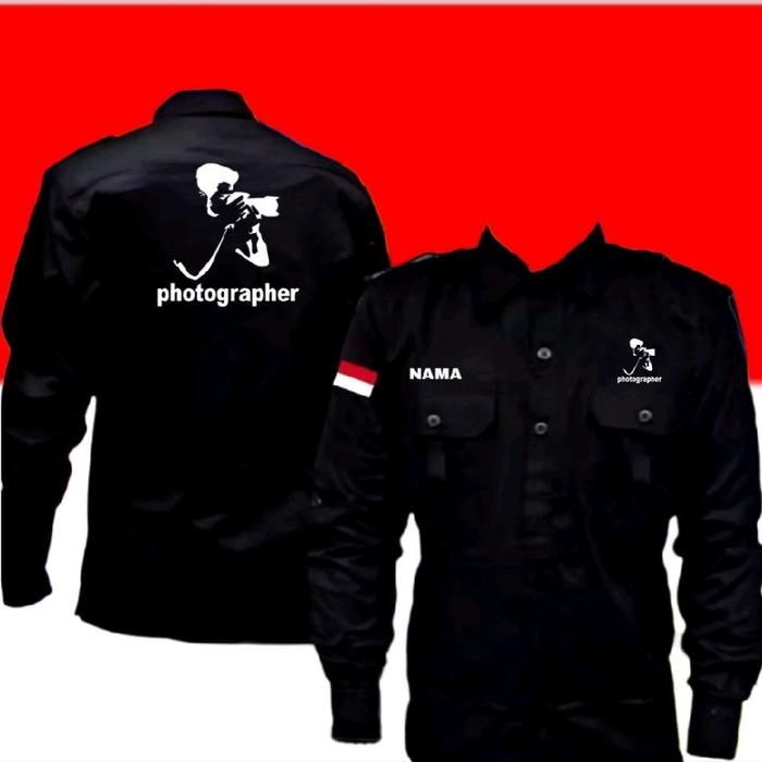 kemeja photographer baju photographer seragam photographer Pdh photographer kemeja kerja photographe