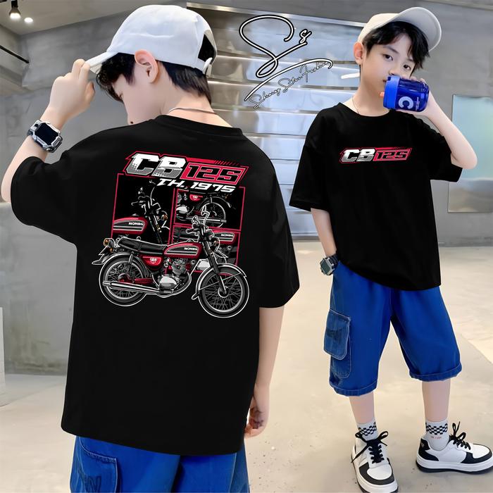 KAOS ANAK CB 125 TH.1975 / KAOS HONDA GANK / KAOS HEREX / KAKS