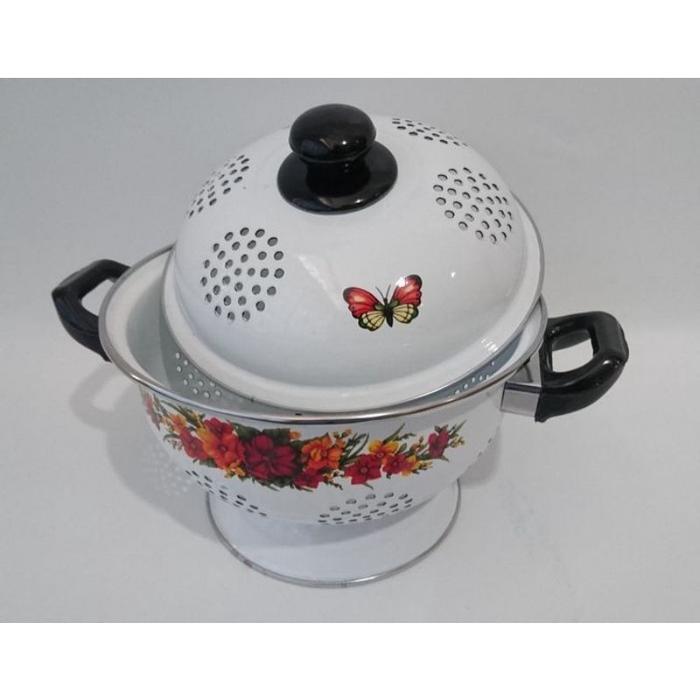 READY Rice Bowl 22 cm / Tempat Nasi / Wakul Nasi Enamel Panda Maspion Sangku Enamel