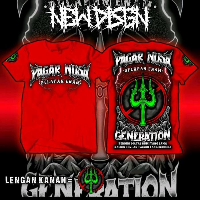 KAOS PAGAR NUSA GENERATION PERBATASAN 1986