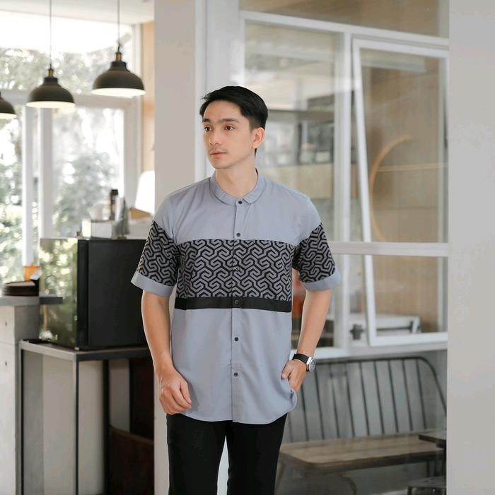 Baju Koko Sublime Lengan Pendek Original Lutfhi toyobo premium Muslim Pria Dewasa Kurta