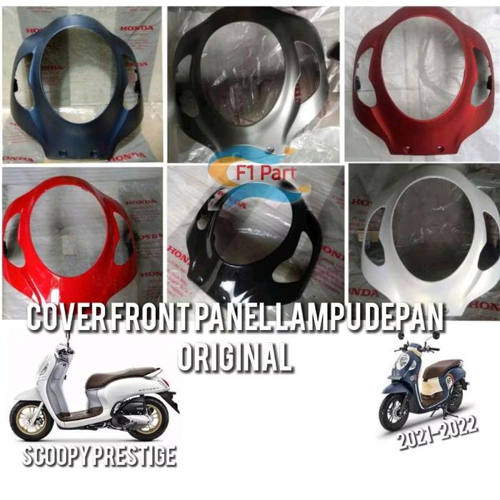 Honda Tameng Panel Lampu Depan Scoopy New Prestige Sporty K2F 2021-2023, TERMURAHH!!