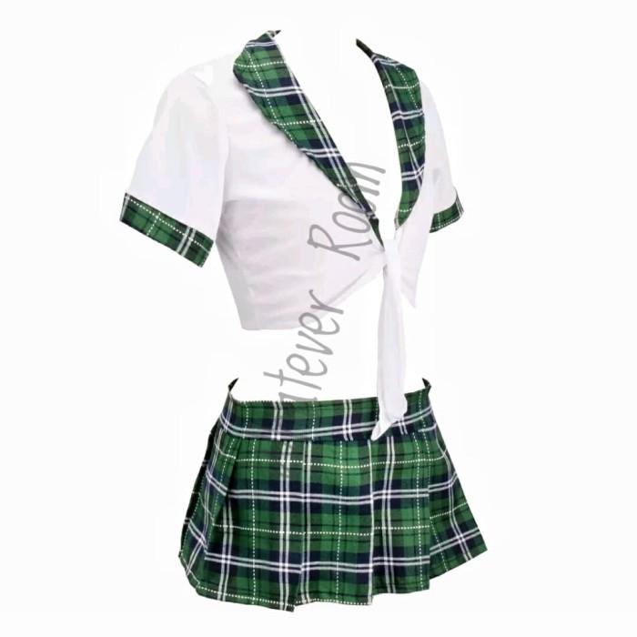 Natasha - Student Costume England School Sexy Lingerie