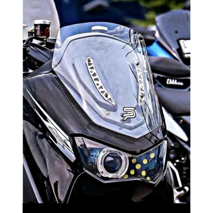 GARNISH VISOR WINDSHIELD NMAX OLD NMAX NEW YAMAHA NMAX NEW AKRILIK