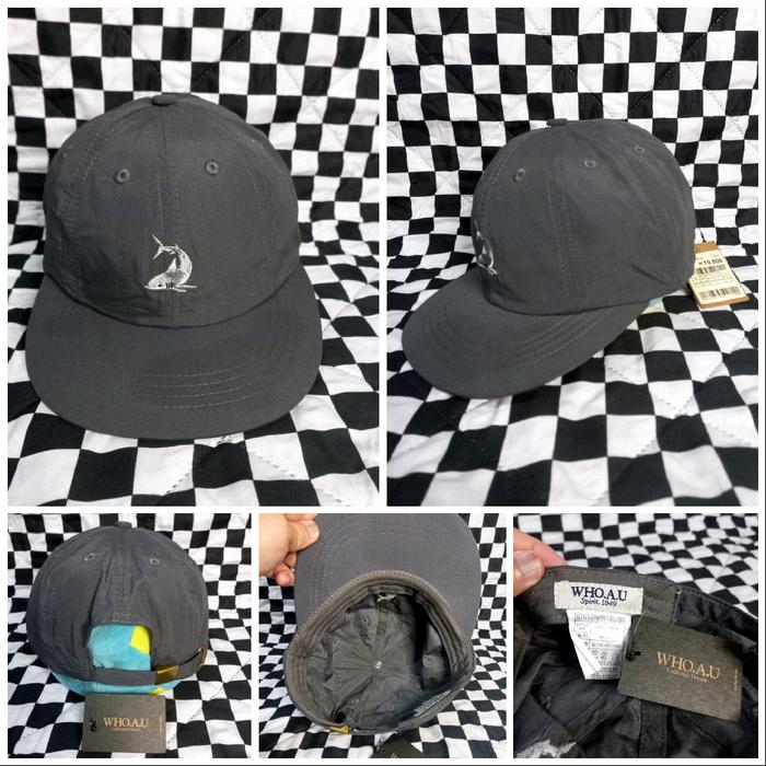Topi baseball cap brand WHO AU Ori