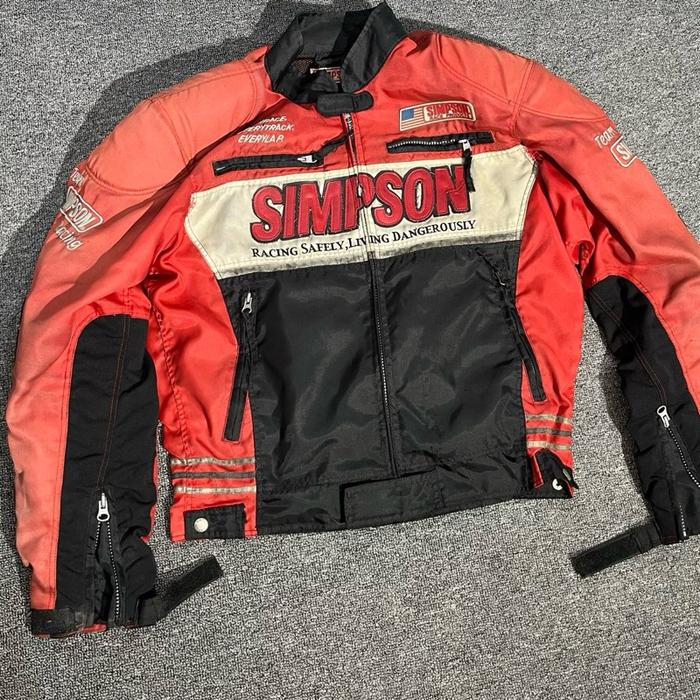 (THRIFTING) Jaket Racing original Pria