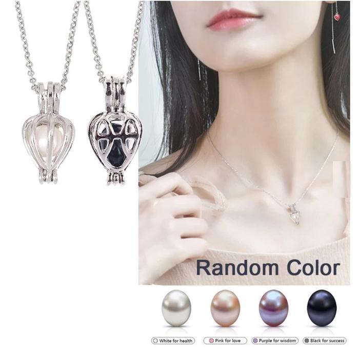 [READY] Kalung Mutiara Kerang Tiram Asli Oyster Necklace Oyster Hadiah Anniversary Birthday Gift