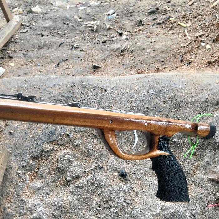 speargun alat panah ikan panjang 80cm