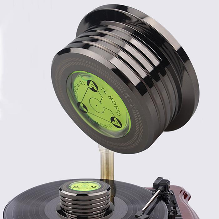 50Hz LP Disc Stabilizer Metal Vinyl Turntable Weight Clamp for Record PlayerRecord Player Vinyl Turn