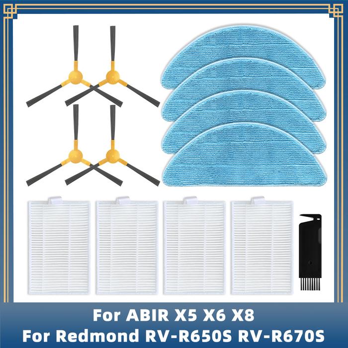 Aksesori suku cadang untuk Redmond RV-R650S RV-R670S / ABIR X5 X6 X8
