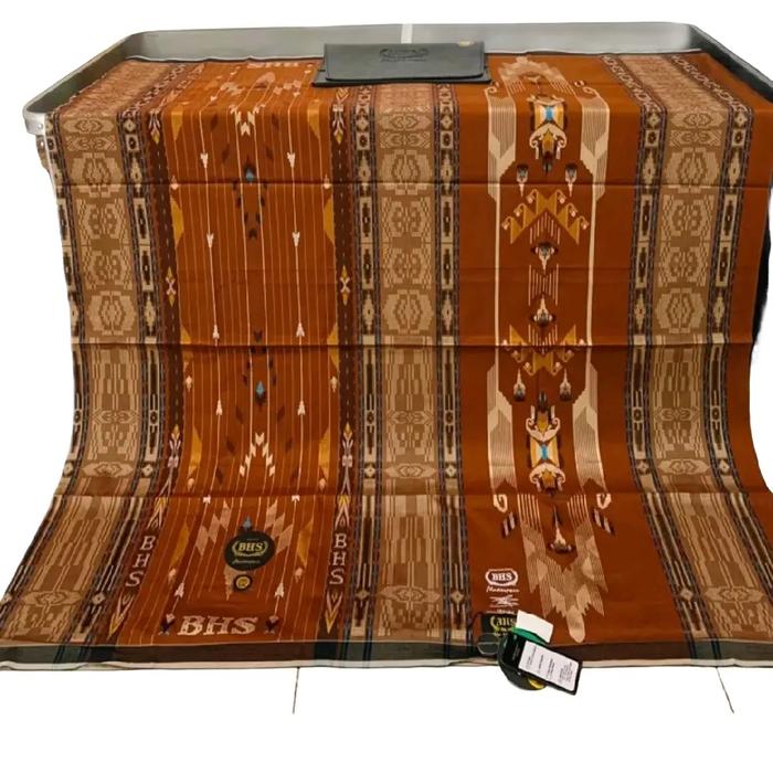 Sarung BHS MASTERPIECE SGL JIC SIC SGA SGE GOLD SILVER Mewah Motif Songket Muslim Nyaman