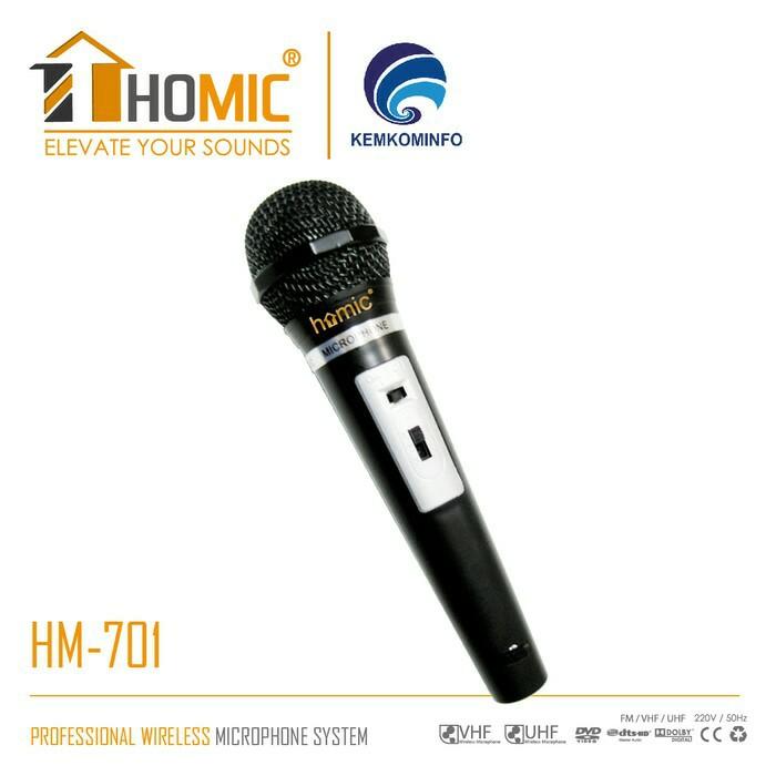 Mic homic HM-701 mikrofon karaoke