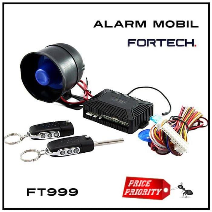 Alarm Mobil Tuk Tuk FORTECH KUNCI LIPAT FT999 / Alarm Mobil Model Kunci Lipat