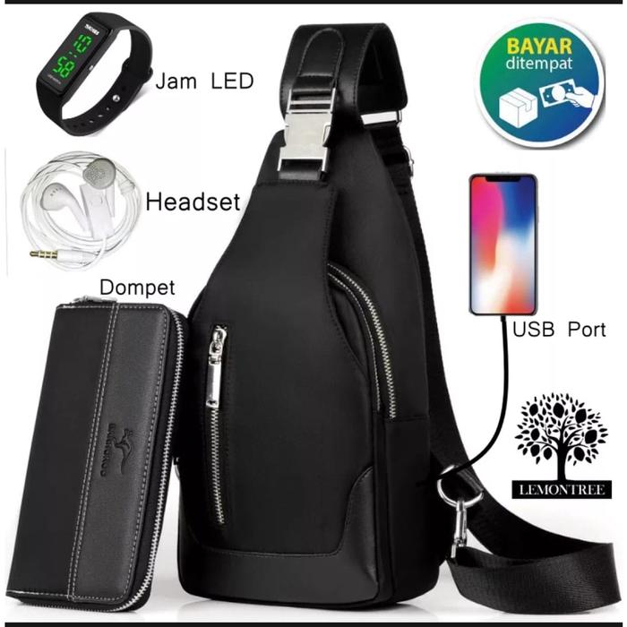 5in1-GRATIS DOMPET, JAM LED, HEADSET, USB PORT