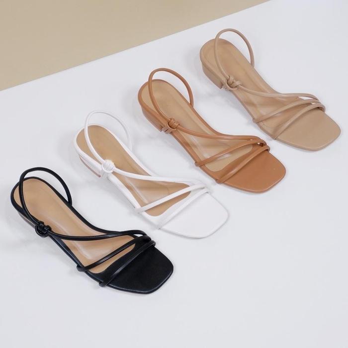 Segajang Collection Ulfa Sandal Heels Wanita 3 Cm Sendal