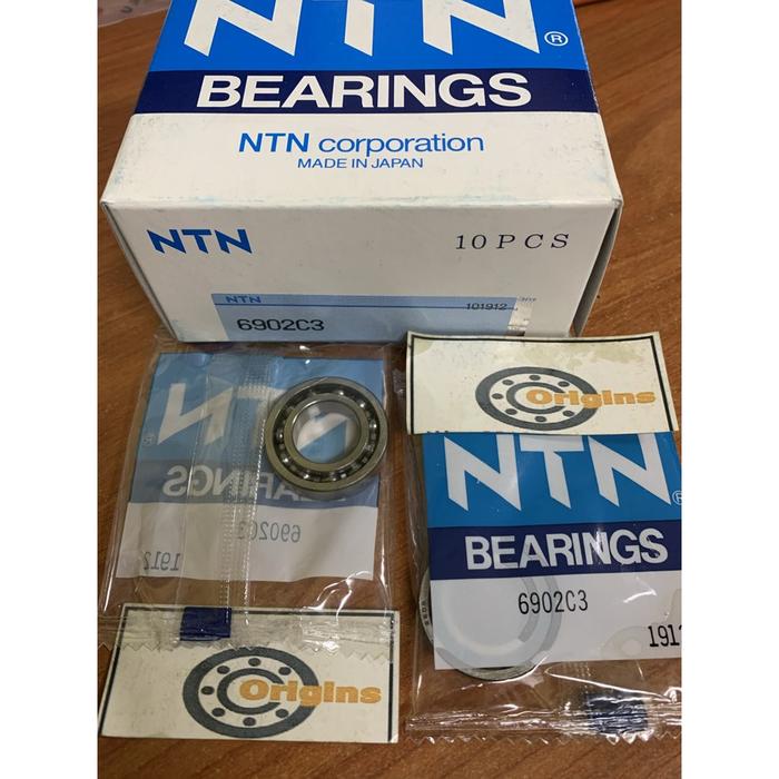 BEARING 6902 C3 NTN JAPAN OPEN TANPA PENUTUP 6902C3