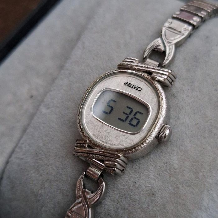 Seiko Digital Pita Silver