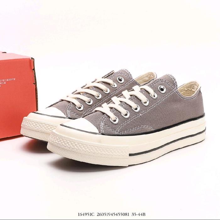Sepatu Converse Chuck 70 Ox 'Mason' 164951C / Converse 70s Low Mason Grey UNISEX BNIB 100% Real Pict