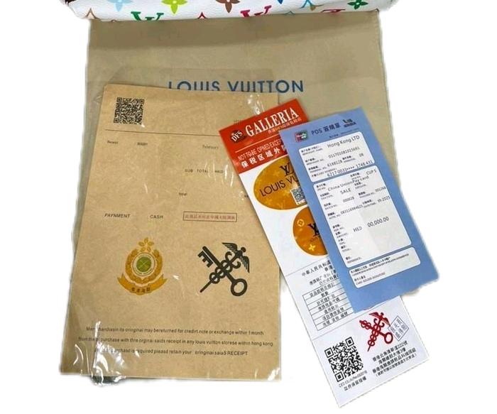 Louis Vuitton Galleria Receipt dan Ticket - Barang Baru