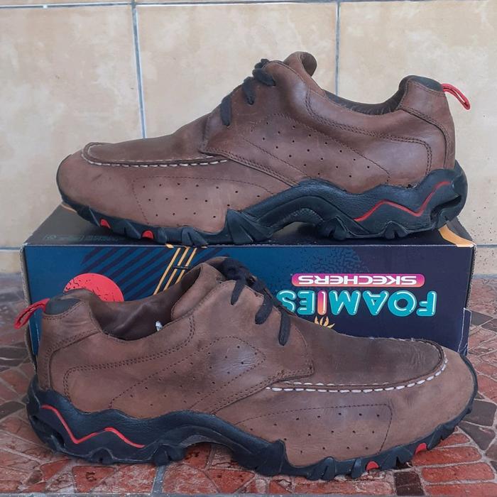 sepatu kulit pantofel ECCO LEATHER size 46