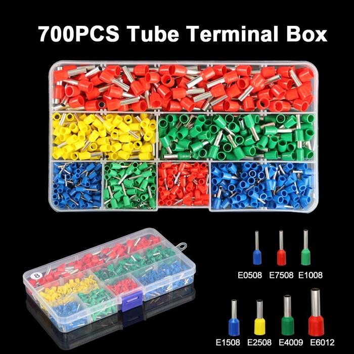 700 Buah Konektor Konektor Crimp Konektor Kabel Listrik