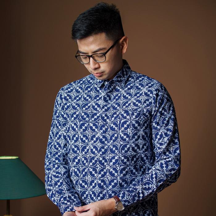 【NEW】 MANDALAS LAVITE - KEMEJA BATIK PRIA LENGAN PANJANG